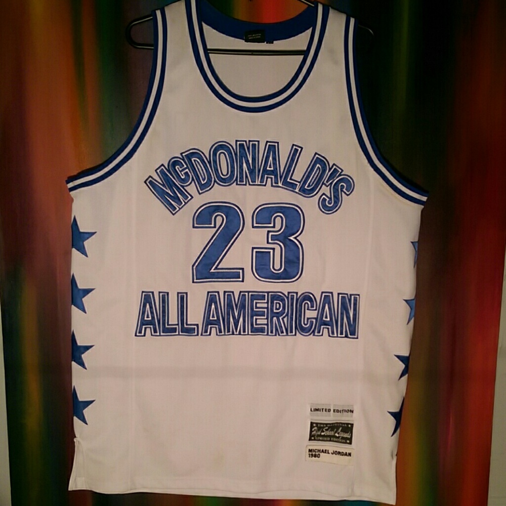 Vintage Throwback Jordan Jersey - Picture 1 of 8